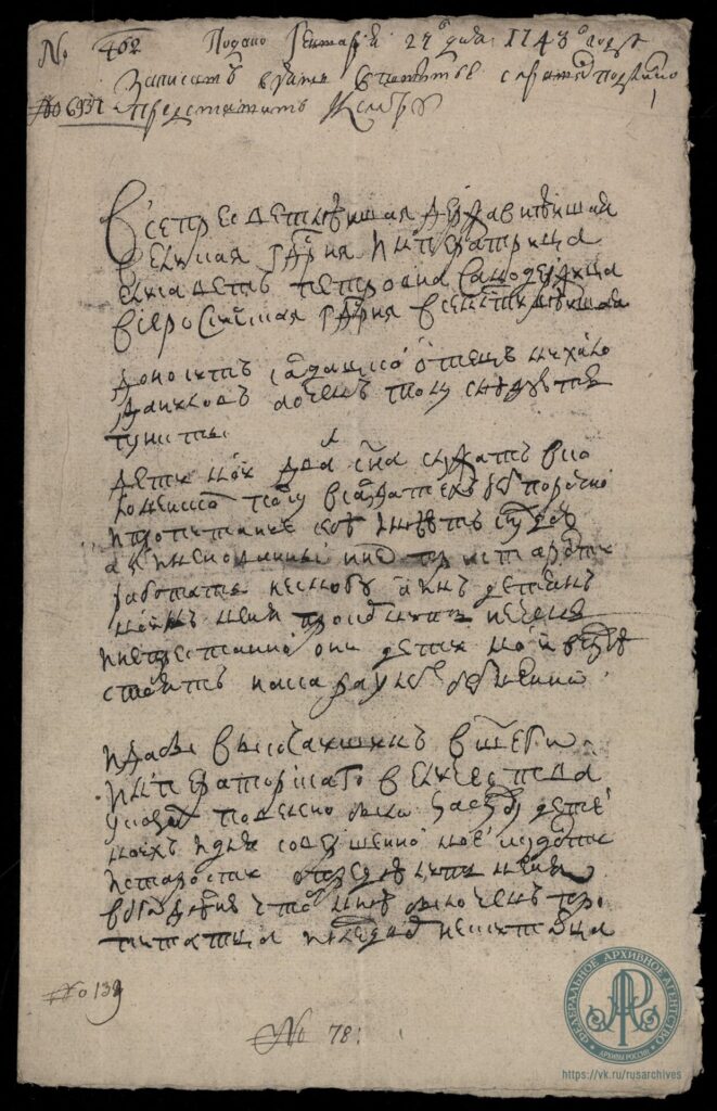 325 лет указу Петра «Об определении в домовые Святейшего Патриарха богадельни нищих, больных и престарелых»